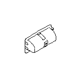 View Bracket Ash Tray C0. Console Panel Bracket. Full-Sized Product Image
