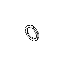 View Engine Crankshaft Seal Retainer. Engine Timing Cover Seal. Oil Seal. Full-Sized Product Image