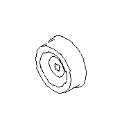 View Accessory Drive Belt Idler Pulley Full-Sized Product Image