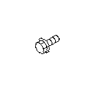 View Belt Tensioner Bolt Full-Sized Product Image 1 of 6