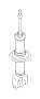 View Shock Absorber Complete. Suspension Shock Absorber. Suspension Strut (Rear). Full-Sized Product Image