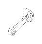 View Engine Support Rod. Engine Torque Strut Mount. Rod PITCHING Stopper. Rod PTG STPR. Full-Sized Product Image 1 of 2