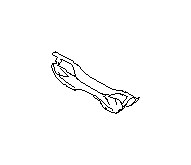 Image of Floor Pan Crossmember. Seat Track Bracket. Cross Member Complete (Right, Front). Cross Member F/S... image for your 2015 Subaru WRX   