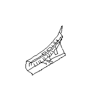 Image of Floor Extension. Floor Sill. Frame Side Member Reinforcement. Rocker Panel (Left, Rear, Inner)... image for your 2015 Subaru Crosstrek   