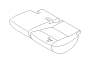 View Seat Cushion Pad. Cushion SECOND Seat. ST Pad Cushion RLH (Left). Full-Sized Product Image 1 of 2