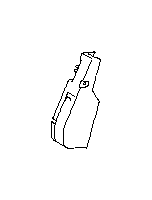 Image of Cover. Hinge. THIRD Seat. Protector Set (Left, Inner, BEIGE; GRAY). image for your 2011 Subaru Tribeca   