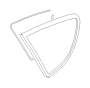 Image of Quarter Glass (Right, Rear Quarter). Glass Windows that are. image for your 2014 Subaru Tribeca   