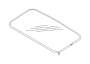 View Sunroof Glass. Lid Sun Roof. Lid SIA. Full-Sized Product Image