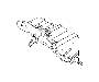 View Glove Box Door Striker. Striker Lid. Full-Sized Product Image