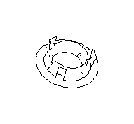 Image of Speaker Cover. Speaker Grille RTW. Speaker Grille TWEETER (BEIGE). Cover or Grille used. image for your 2021 Subaru Outback   