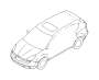 View Door Seal Clip. Roof Panel Weatherstrip Clip (White). Full-Sized Product Image 1 of 10
