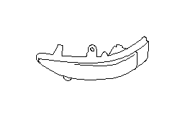 View Turn Signal Light Housing. Turn Signal Light Lens. Lamp Turn SDLH (Left). Full-Sized Product Image