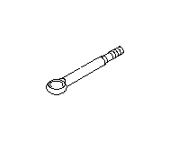 View Wrench Spare Tire Holder. Wrench SP Wheel Hoist. Full-Sized Product Image 1 of 1