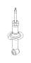 Image of Suspension Shock Absorber. Suspension Strut. Shock ABS Complete R (Rear). Cartridge and Base of. image for your 2009 Subaru Forester 2.5L MT X PLUS 