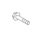 View Suspension Knuckle Bolt. Bolt Flange 12X40X18. Full-Sized Product Image