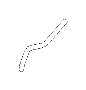View Engine Coolant Pipe. HVAC Heater Hose (Outer, Outlet). Full-Sized Product Image