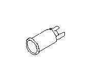 View Socket. 12 Volt Accessory Power (Outlet). Full-Sized Product Image