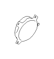 Image of Speaker Cover. Grille Speaker. Speaker Door (Right, Front, BLACK). Cover or Grille used. image for your 2021 Subaru Outback   