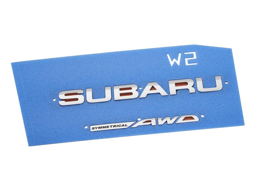 Subaru Outback Deck Lid Emblem. Glass Decal. Hatch Emblem - 93073AJ500 ...