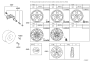 Image of Cap Wheel. Type A:REFER ILLUST. image for your 2024 Subaru Solterra   