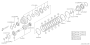 Image of Shim Reduction Gear. Shim RDCN Gear. T1.3. image for your 1987 Subaru RS   