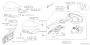 Image of Door Mirror Cover. Door Mirror Trim Ring. Cap Mirror. Cover Mirror Body (Right, Lower, Outer). image for your 2019 Subaru Crosstrek   