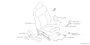 Image of Seat Adjuster. Seat Track Adjust Handle. Lever Towel Bar. PA / S. image for your 2023 Subaru Crosstrek 2.5L CVT Sport w/EyeSight 