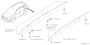 Image of Molding ROOFLH. Roof Drip Molding. Roof Rack Cover (Left). Roof Molding. image for your 2023 Subaru Forester 2.5L Touring w/EyeSight 