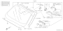 Image of Windshield Frame Weatherstrip Seal. Dam Rubber (Front, Upper). Windshield Seal. image for your 2024 Subaru Ascent   