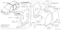 Image of Door Seal. Weatherstrip Door R (Right, Rear). Rubber Seal around The. image for your 2004 Subaru Forester   