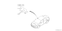 Image of Body A Pillar Trim Panel Insert. Body A Pillar Trim Panel Insulator (Right, Front). A Component... image for your 2001 Subaru Impreza   