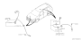 Image of ABS Wheel Speed Sensor. Sensor (RR) (Left, Rear). image for your 2014 Subaru Outback  R Limited w/EyeSight 