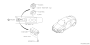 Image of Electronic Parking Brake Control Switch. Switch Console. Switch ECO (Center). image for your 2006 Subaru WRX   