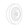 Image of Disk Wheel Spare. A Wheel / Rim of a. image for your 2000 Subaru STI   