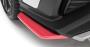 View STI Under Spoiler - Rear Quarter - Red Full-Sized Product Image