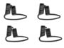 Image of Crossbar Mounting Clamps - Ski Attachment ( Fixed Crossbars ) image for your Subaru