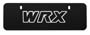 Image of Marque Plate WRX Black. Manufactured from. image for your Subaru