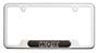 Image of License Plate Frame - Polished Stainless Steel (WRX). Frame displays the WRX. image for your 2007 Subaru Impreza   