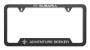 View License Plate Frame (Adventure Seeker) - Matte Black Full-Sized Product Image