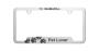 Image of License Plate Frame (Pet Lover) - Stainless Steel. At Subaru, pets are part. image for your Subaru