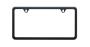 View License Plate Frame, Slim Line, Stainless Steel Full-Sized Product Image