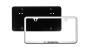 Image of License Plate Frame (Slim line) - Stainless Steel & License Plate Bracket - Front. This set... image for your 2021 Subaru Outback   