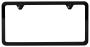 Image of License Plate Frame, Slim Line, Matte Black. Manufactured from. image for your 2014 Subaru Impreza   