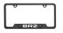 View License Plate Frame (BRZ) Matte Black Full-Sized Product Image
