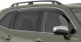 Image of Side Window Deflectors - Chrome. Keep inclement weather. image for your 2001 Subaru Impreza   