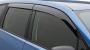 View Side Window Deflectors - Chrome Full-Sized Product Image