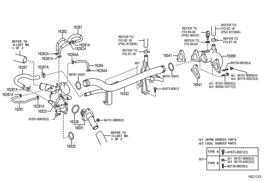 Full size assembly image of RADIATOR & WATER OUTLET (1/1)