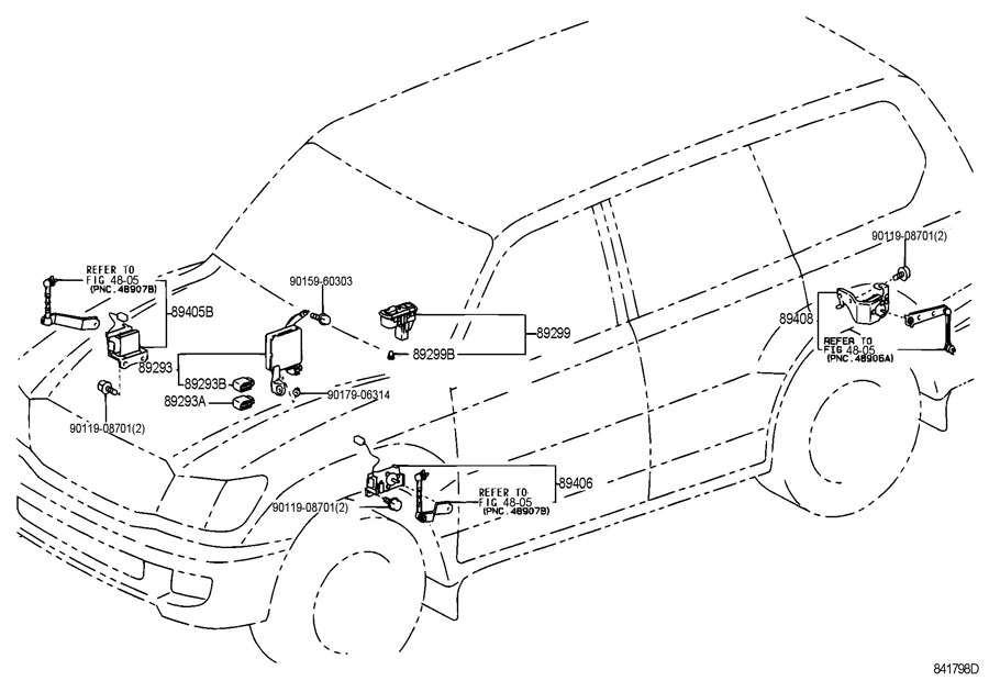 Full size assembly image of ELECTRONIC MODULATED SUSPENSION (1/1)