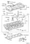 Diagram CYLINDER HEAD for your 2008 TOYOTA PRIUS