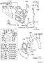 TIMING GEAR COVER & REAR END PLATE Diagram